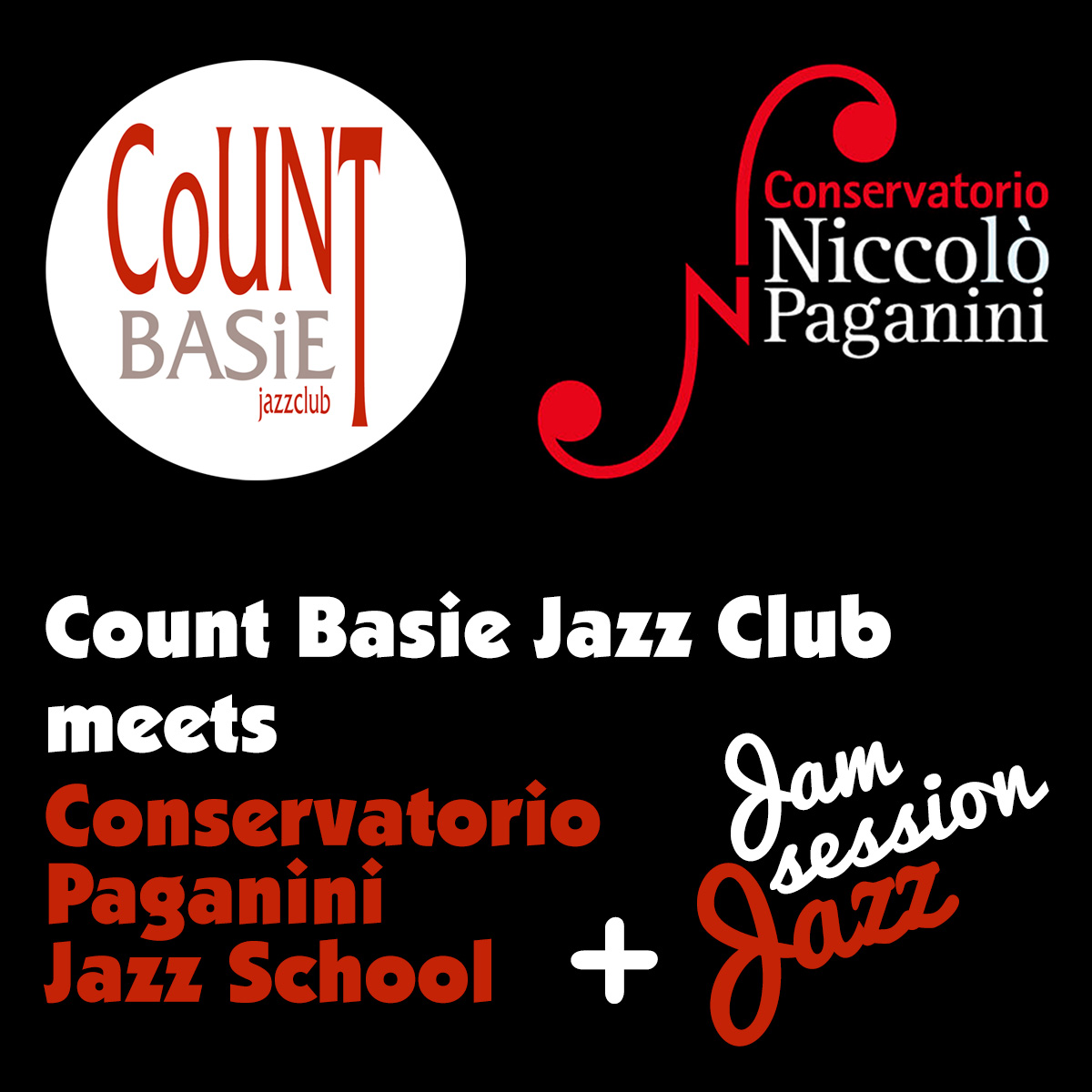 Count Basie Jazz Club meets Conservatorio Paganini Jazz School