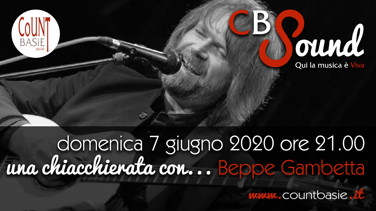 CB Sound - Domenica  7 giugno ore 21.00