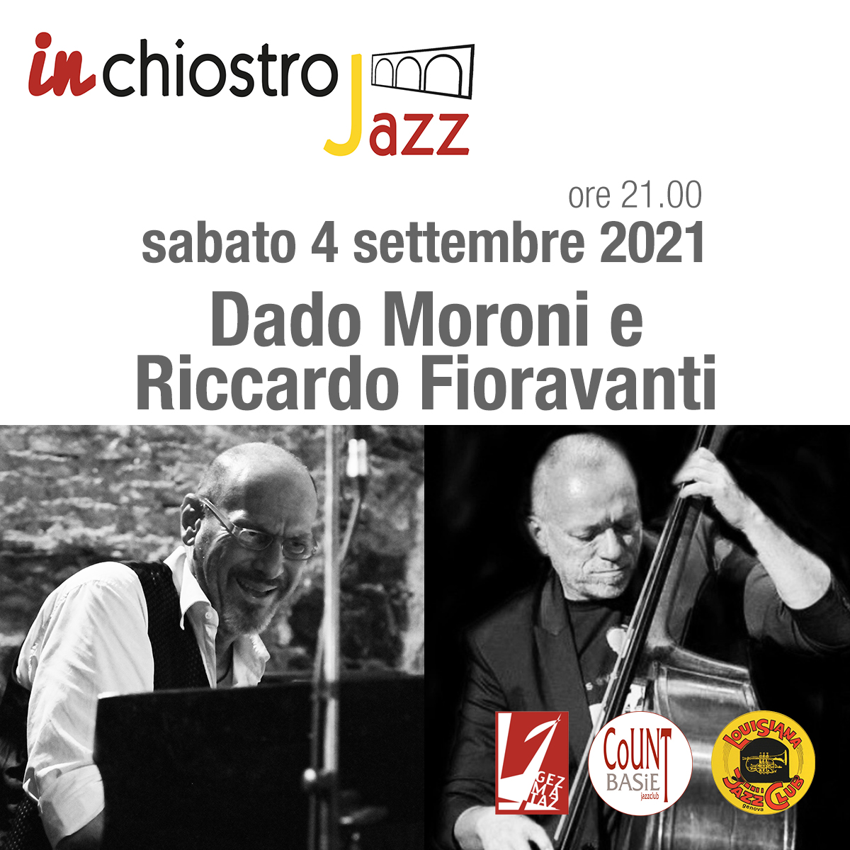 inChiostroJazz: Dado Moroni e Riccardo Fioravanti