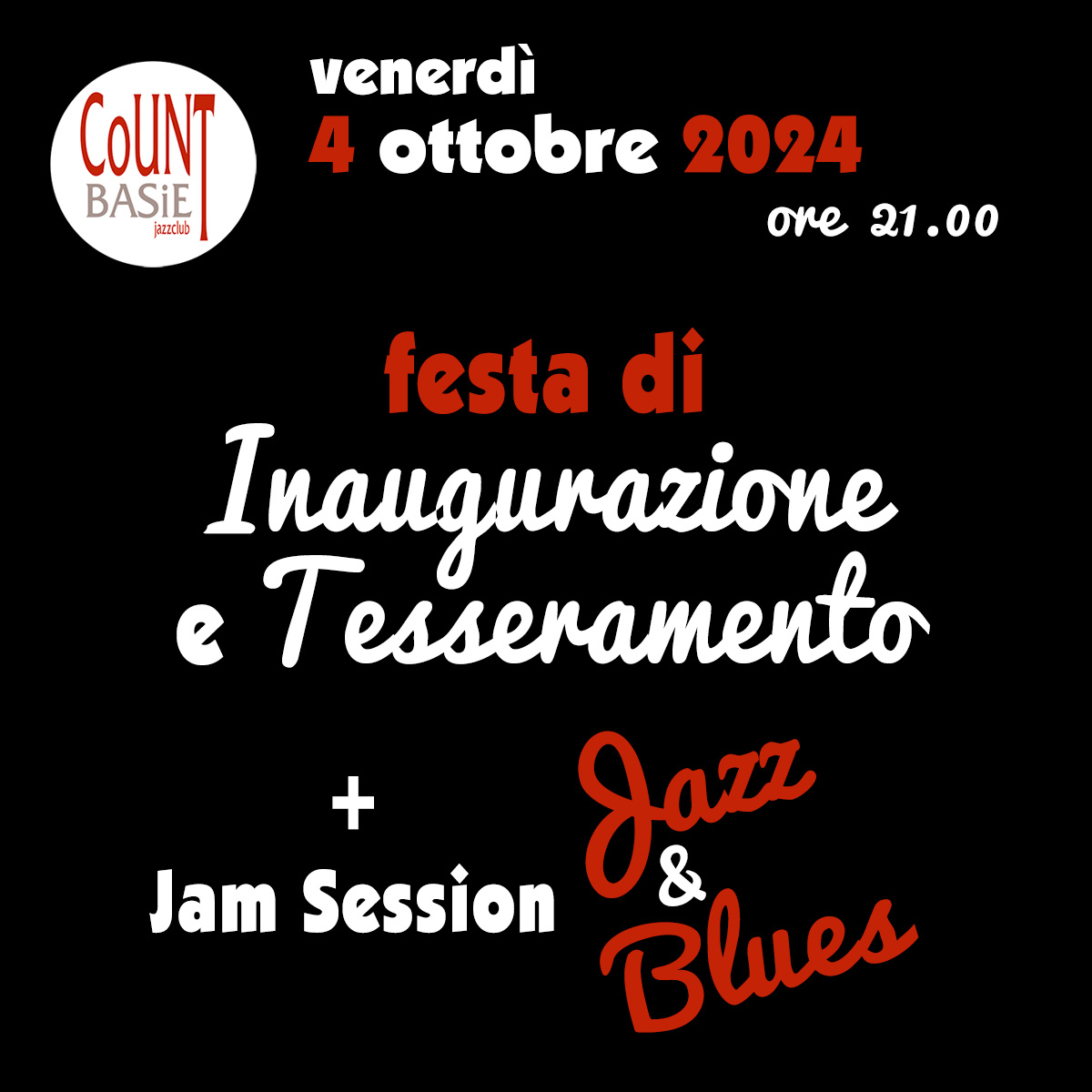 Festa di inaugurazione e tesseramento DICIASETTESIMA STAGIONE