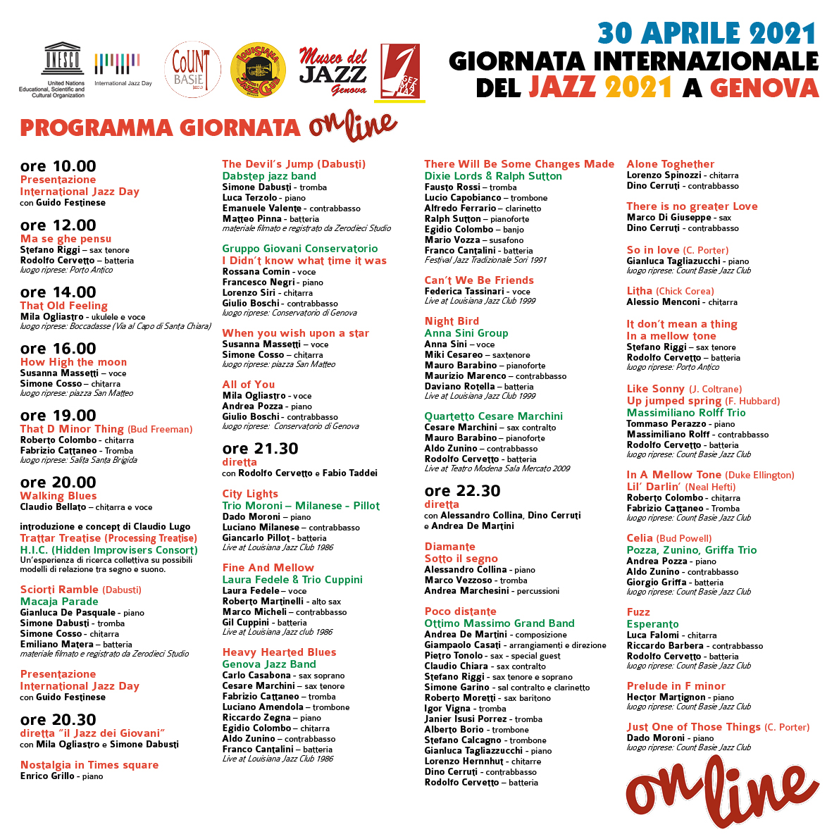 programma international jazzday 2021